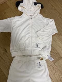 新品未使用、タグ付き】ジェラートピケ スヌーピー パジャマ 110-120cm