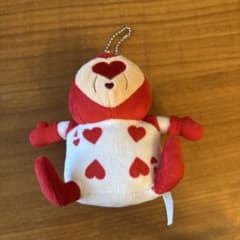 不思議の国のアリス トランプ兵 ぬいぐるみキーホルダー - メルカリ