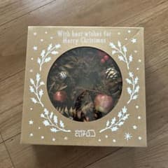 クリスマスリース　スタジオクリップ