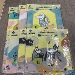 무민 1번 복권 Sleepy Moment G상 수건 7장 세트