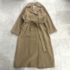 マックスマーラ✨白タグ キャメル100 ダブルブレスト アイコンコート