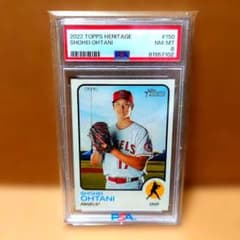 大谷翔平/2022年/ Topps Heritage /PSA鑑定済みカード - メルカリ