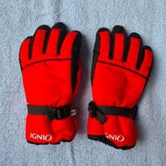 IGNIO スキーグローブ 160cm レッドのサムネイル