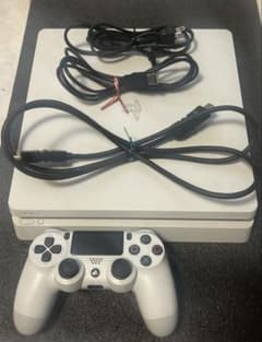 【完品・箱なし】PS4 本体 CUH-2100A 500GBホワイト 動作確認済のサムネイル
