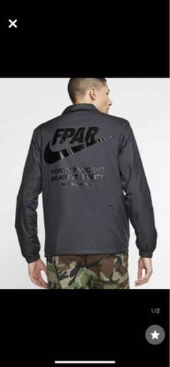 NIKE SB 19aw NIKE×FPAR コーチジャケット L BLACKのサムネイル