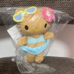 ハローキティ 日焼けギャル　マスコット　xoxoギャル