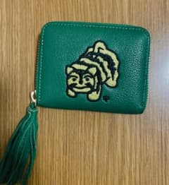 虎屋ういろ×perche（ペルケ）×ear ジャバラ折り財布 グリーン - メルカリ