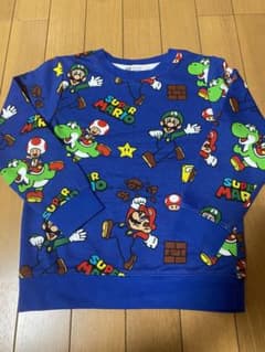 スーパーマリオ　キッズトレーナー　120cmのサムネイル