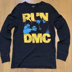 OLD NAVY RUN DMC 長袖Tシャツ ブラック Mのサムネイル