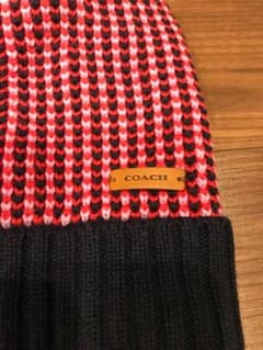 【新品・未使用】 Coach コーチ ニット帽のサムネイル