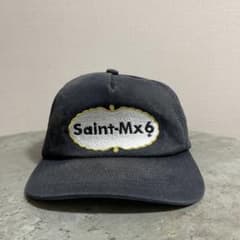 SAINT MICHAEL/5PANEL CAP EAT /BLACK - メルカリ