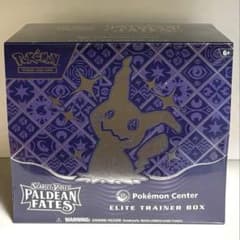 ETB 海外ポケモンセンター限定 ミミッキュ PALDEAN FATES 未開封 ETB 海外ポケモンセンター限定 ミミッキュ PALDEAN FATES 未開封