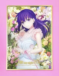 Fate stay night 20주년 아크릴 색종이 간 오리 벚꽃