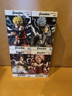 NARUTO Grandista ナルト サスケ サクラ カカシ 4箱まとめ売り - メルカリ