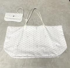 GOYARD ゴヤール サンルイ GMトートバッグ ホワイト
