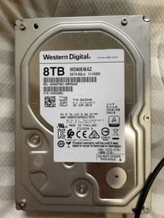 訳あり品Western Digital 8TB HDD WD80EMAZ 本体のサムネイル