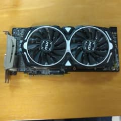 MSI RADEON RX 580 ARMOR 4G OC ジャンクのサムネイル