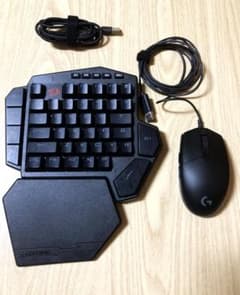 片手用キーボード ＆ マウスセット（K601＋G-PPD-001t） 片手用キーボード ＆ マウスセット（K601＋G-PPD-001t） - メルカリ