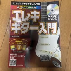 いちばんわかりやすい入門書 オールカラー教則 エレキギター入門のサムネイル