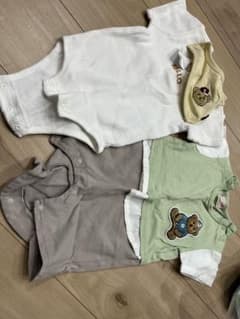 プティマイン　ベビー服　カバーオール　2点セットのサムネイル