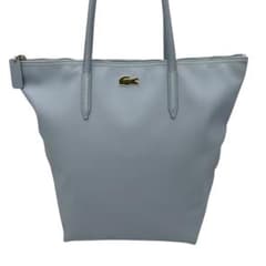LACOSTE 라코스테 버티컬 토트 백 블루 A4 대용량