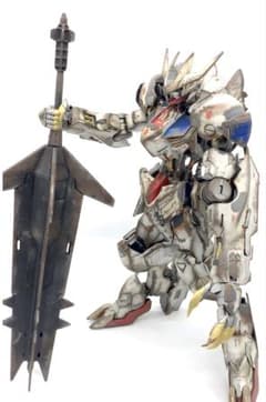 MG ガンダムバルバトスルプスレクス　ウェザリング塗装完成品 最終価格 MG ガンダムバルバトスルプスレクス ウェザリング塗装完成品