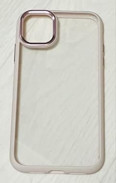 iPhone用クリアケース ピンクフレームのサムネイル