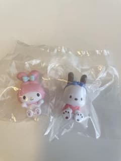 【未開封】なりきりうさぎさんフィギュア【マイメロ】【ポチャッコ】のサムネイル