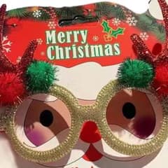 新品 2個入りクリスマスメガネ パーティグッズ デコレーション フレームのサムネイル