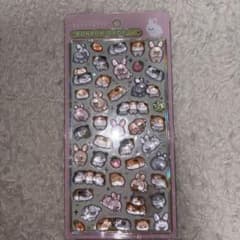 モルモット＆ウサギ BONBON DROP シールのサムネイル