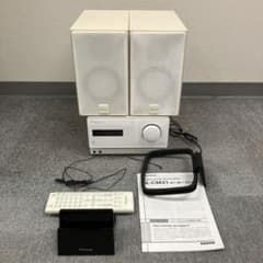 iPod付属！ Pioneer パイオニア CDミニコンポ X-CM31-W - メルカリ