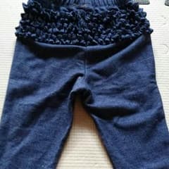 オールドネイビー デニム フリフリレギンスのサムネイル