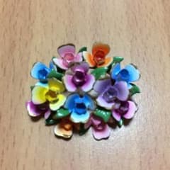 アンティーク 花 ブローチのサムネイル