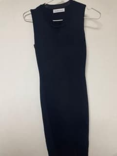 Futier Land ノースリーブ ロングワンピース ブラックのサムネイル