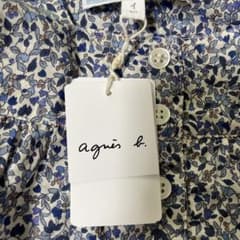 agnès b. 花柄ノースリーブワンピース 1歳児用のサムネイル