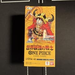 テープ未カット・未開封】ワンピースカード 世界最強の戦士 BOX - メルカリ