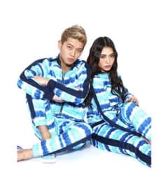 【超美品】DEEP Tie dye Border ジャージセットアップのサムネイル