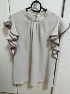 ミシェルマカロン　ラッフルスリーブブラウスのサムネイル