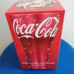 未使用　コカ・コーラ　アルミロングタンブラー　赤のサムネイル