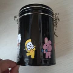 BT21 キャニスター 缶 ブラックのサムネイル