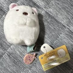 Sumikko Gurashi Palm-Sized Plush Toy: Polar Bear