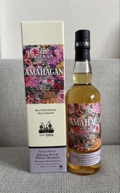 三越伊勢丹限定 アマハガン フラワーブーケ ミズナラウッド