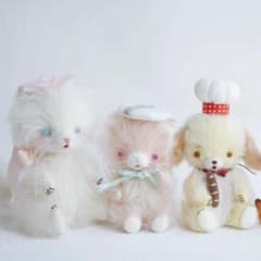 優しい白猫ちゃん アーティストベア 海外作家様 ハンドメイド ぬいぐるみ 優しい白猫ちゃん アーティストベア 海外作家様 ハンドメイド
