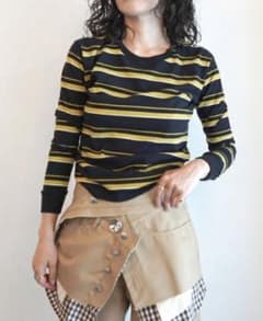 fumika_uchida BORDER LONG-SLEEVE - メルカリ