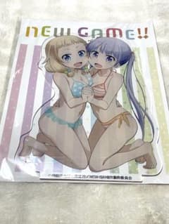 NEW GAME!! 특대 아크릴 스탠드 A