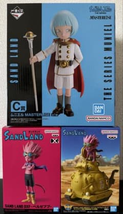 SAND LAND 샌드랜드 피규어 3점 세트