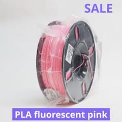 新品3Dプリンティング　フィラメント　PLA fluorescent pinkのサムネイル
