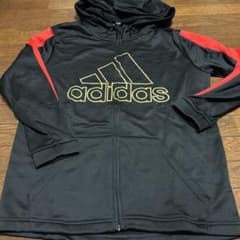 adidas前ジップパーカー160のサムネイル