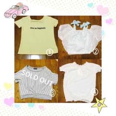 タイムセール時間限定トップス１枚400円のサムネイル