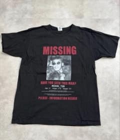 レア KOHH 千葉雄喜 Tシャツ ブラック MISSING HIPHOP - メルカリ